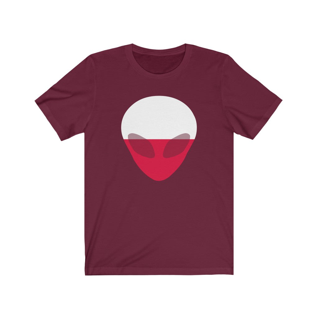 Poland Alien Flag Premium Tee - Unisex