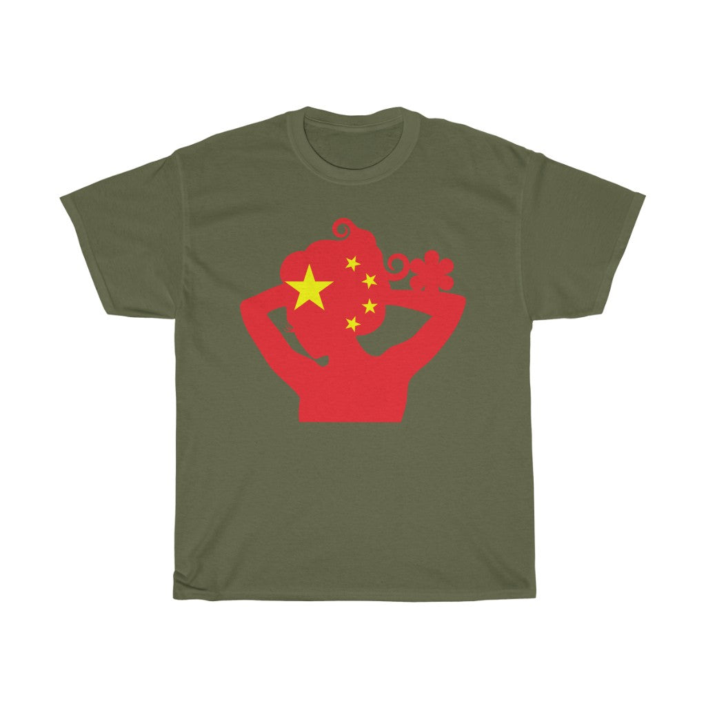 China Lady Flag Standard Tee - Unisex