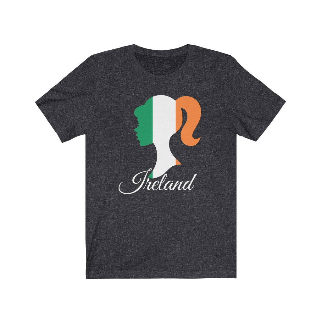 Ireland Girl Flag Premium Tee 2 - Unisex