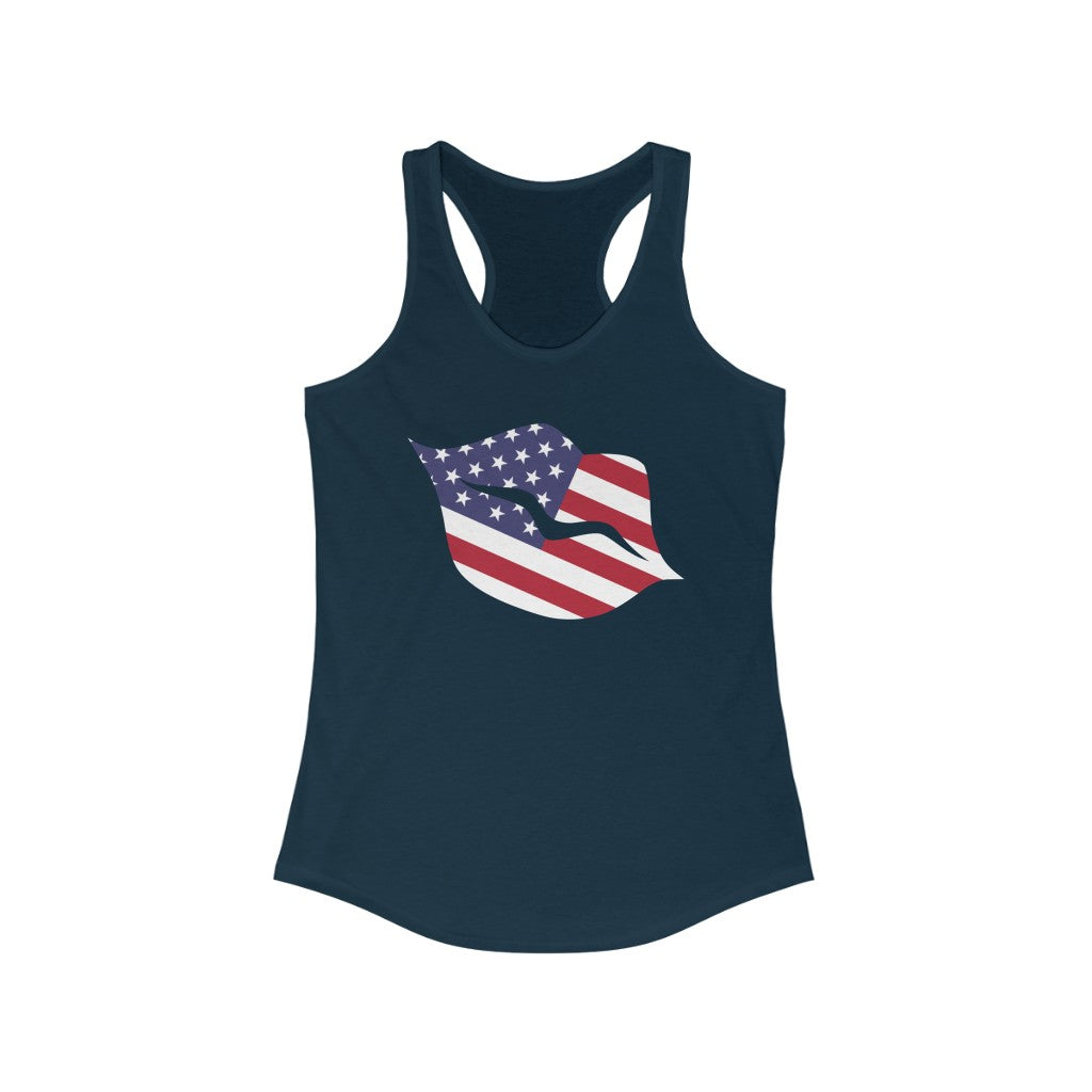 United States of America Girl Flag Tank - Women