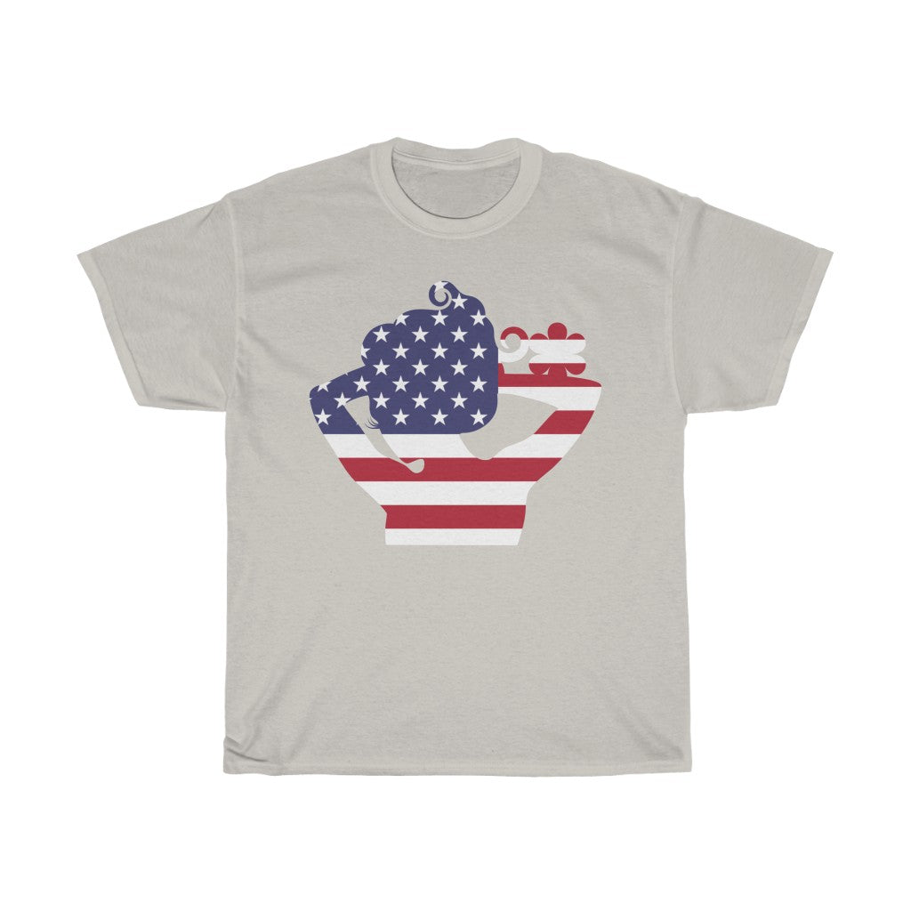 United States of America Lady Flag Standard Tee - Unisex