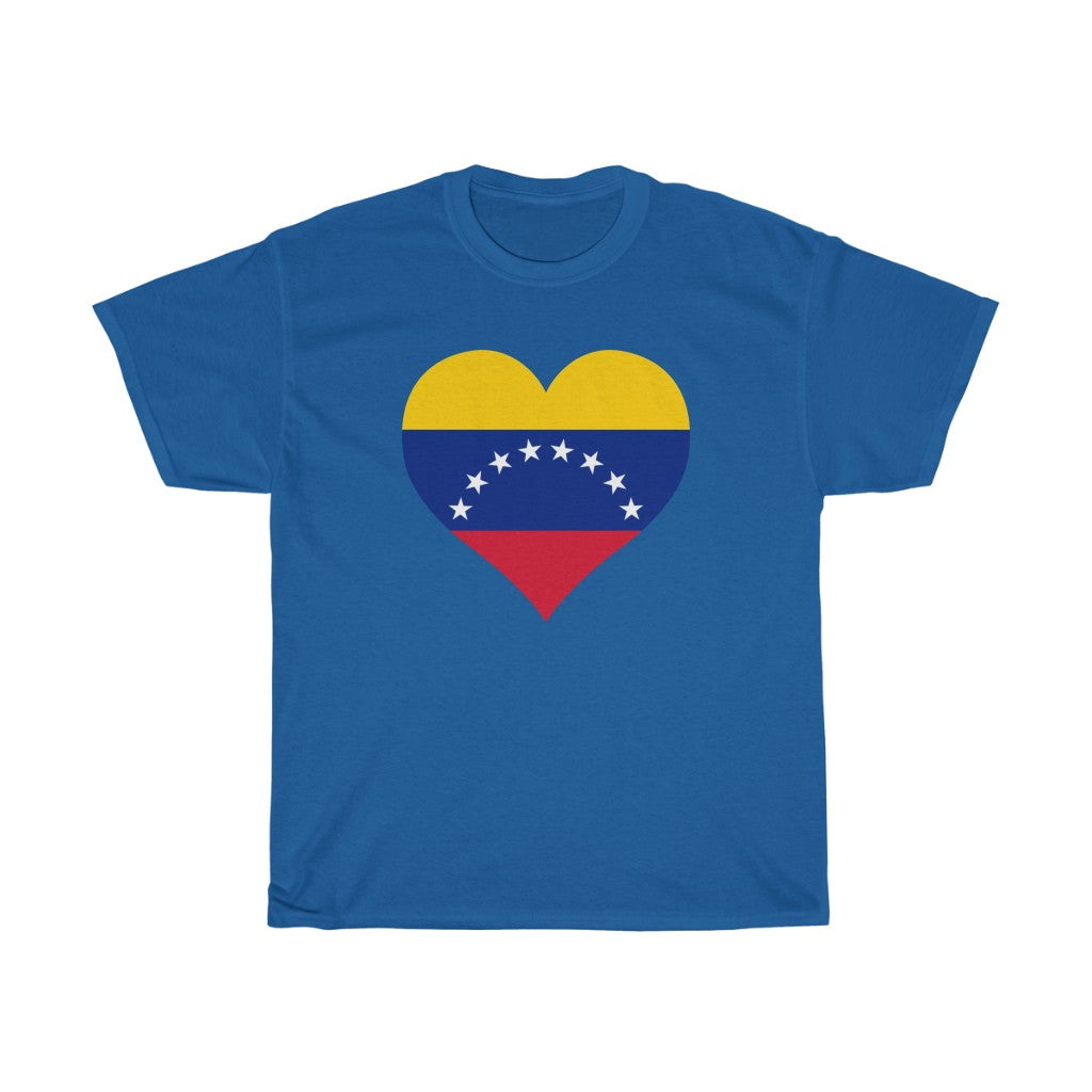 Venezuela Heart Flag Standard Tee - Unisex