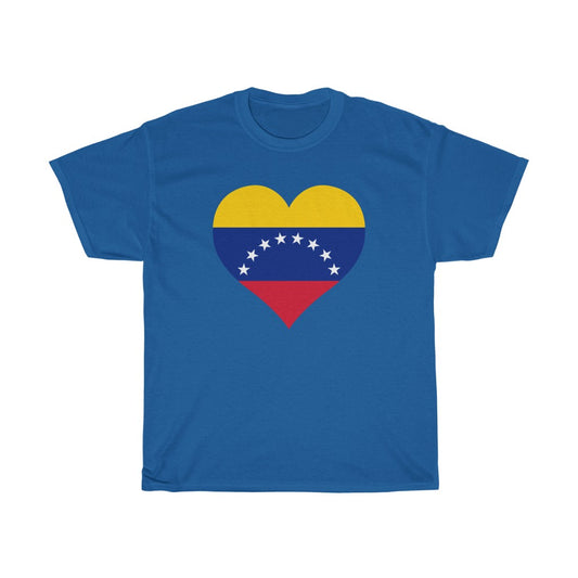 Venezuela Heart Flag Standard Tee - Unisex