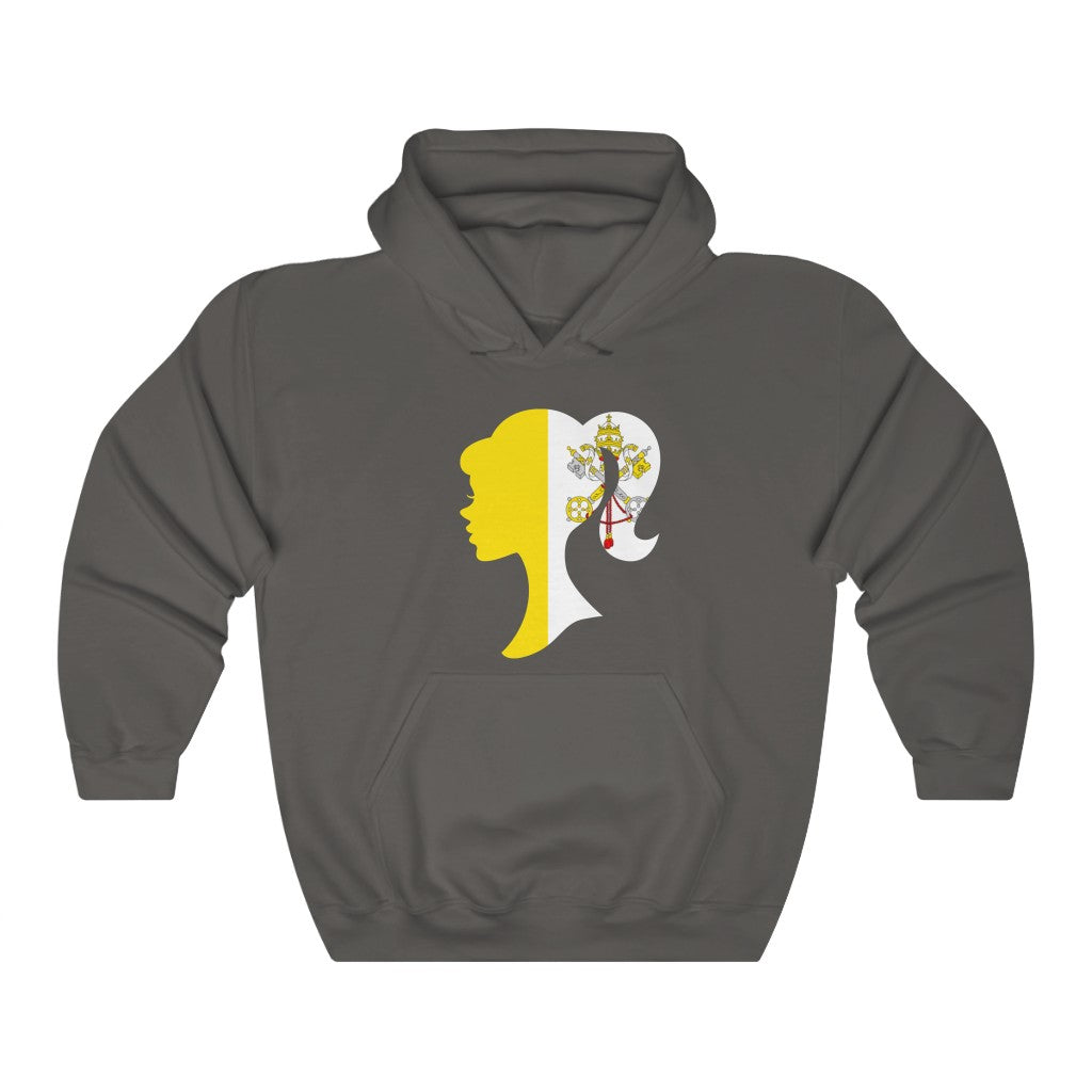 Holy See Girl Flag Hoodie Sweatshirt - Unisex