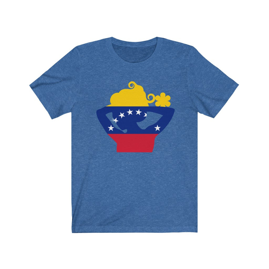 Venezuela Lady Flag Premium Tee - Unisex
