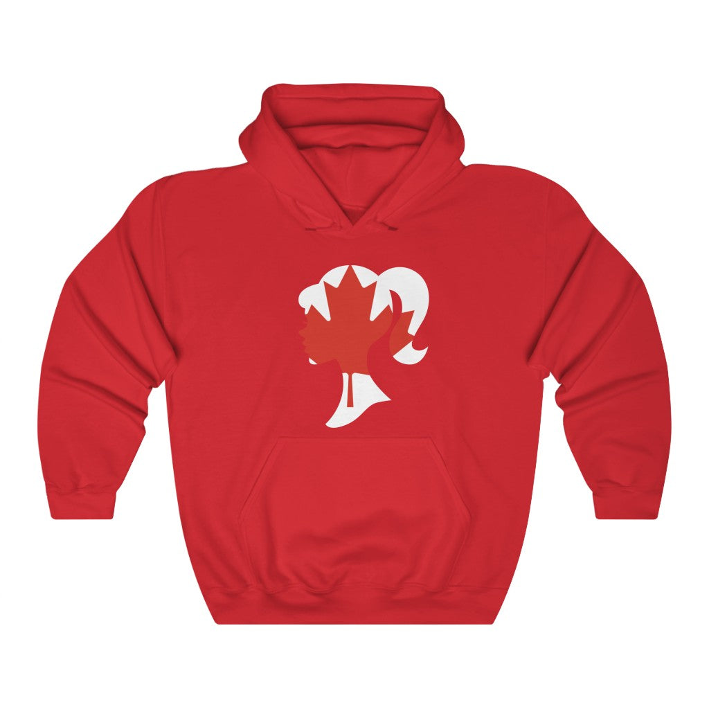 Canada Girl Flag Hoodie Sweatshirt - Unisex