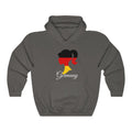 Germany Girl Flag Hoodie Sweatshirt 2 - Unisex