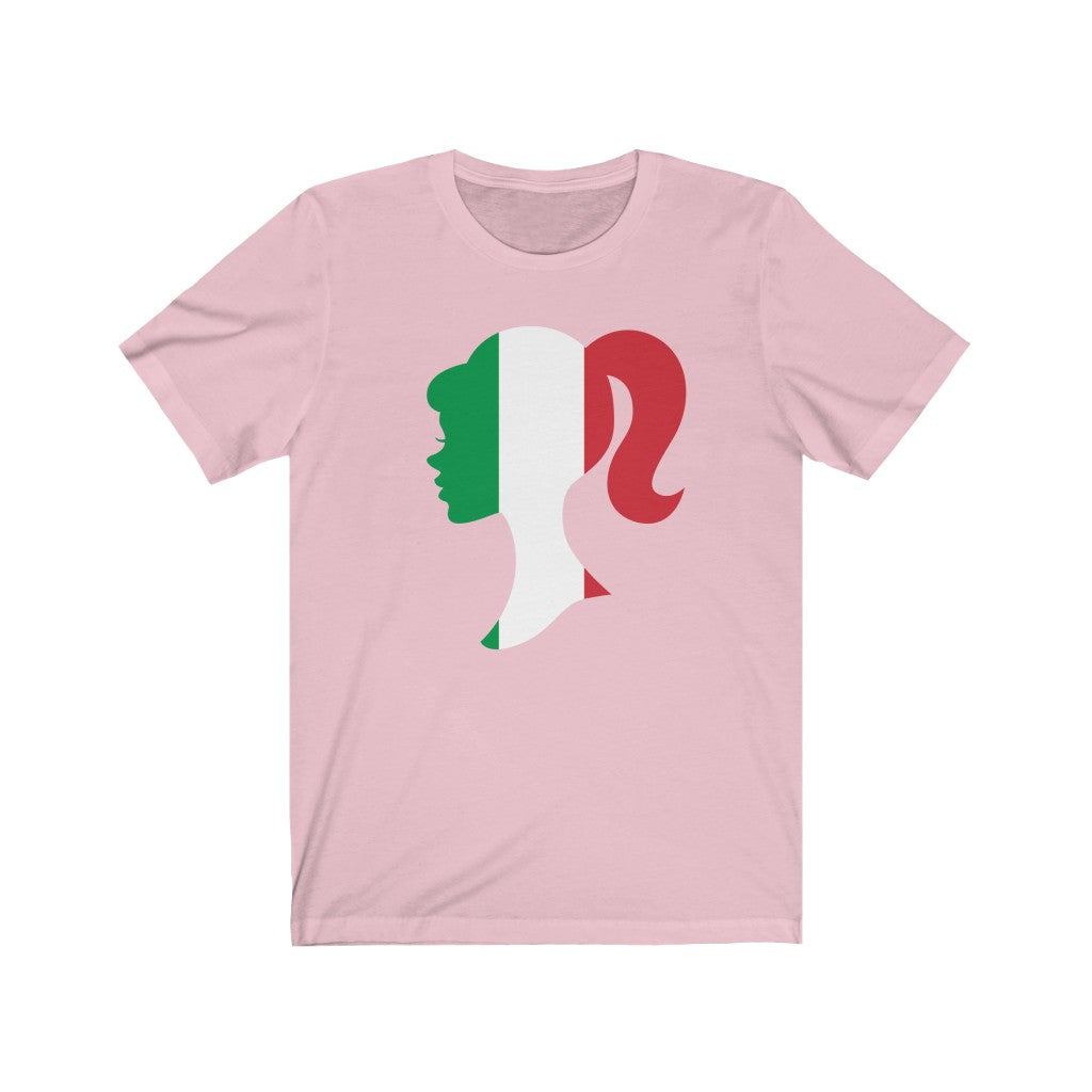 Italy Girl Flag Premium Tee - Unisex