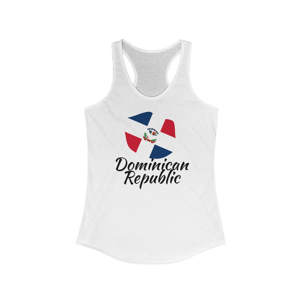 Dominican Republic Lips Flag Tank 1 - Women