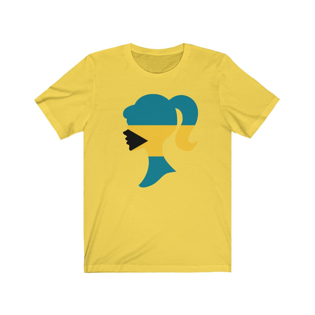 Bahamas Girl Flag Premium Tee - Unisex