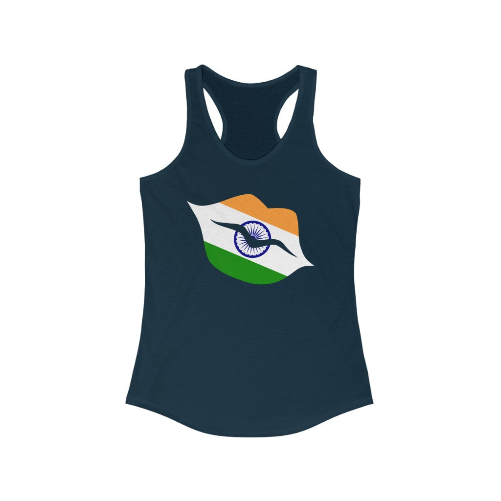 India Lips Flag Tank - Women