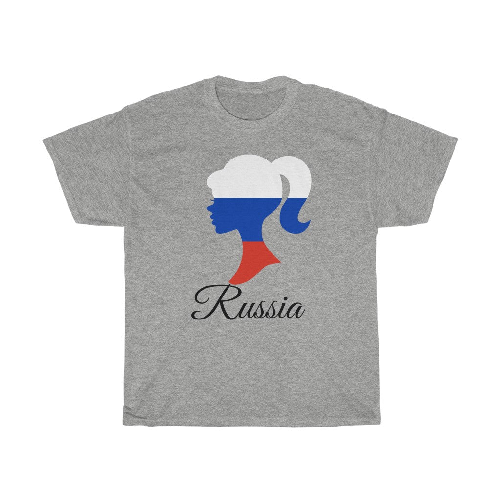 Russia Girl Flag Standard Tee 1 - Unisex
