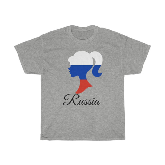 Russia Girl Flag Standard Tee 1 - Unisex