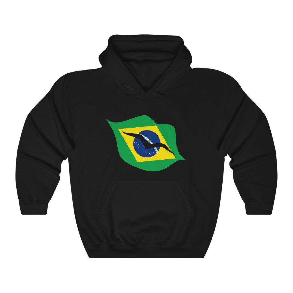 Brazil Lips Flag Hoodie Sweatshirt - Unisex