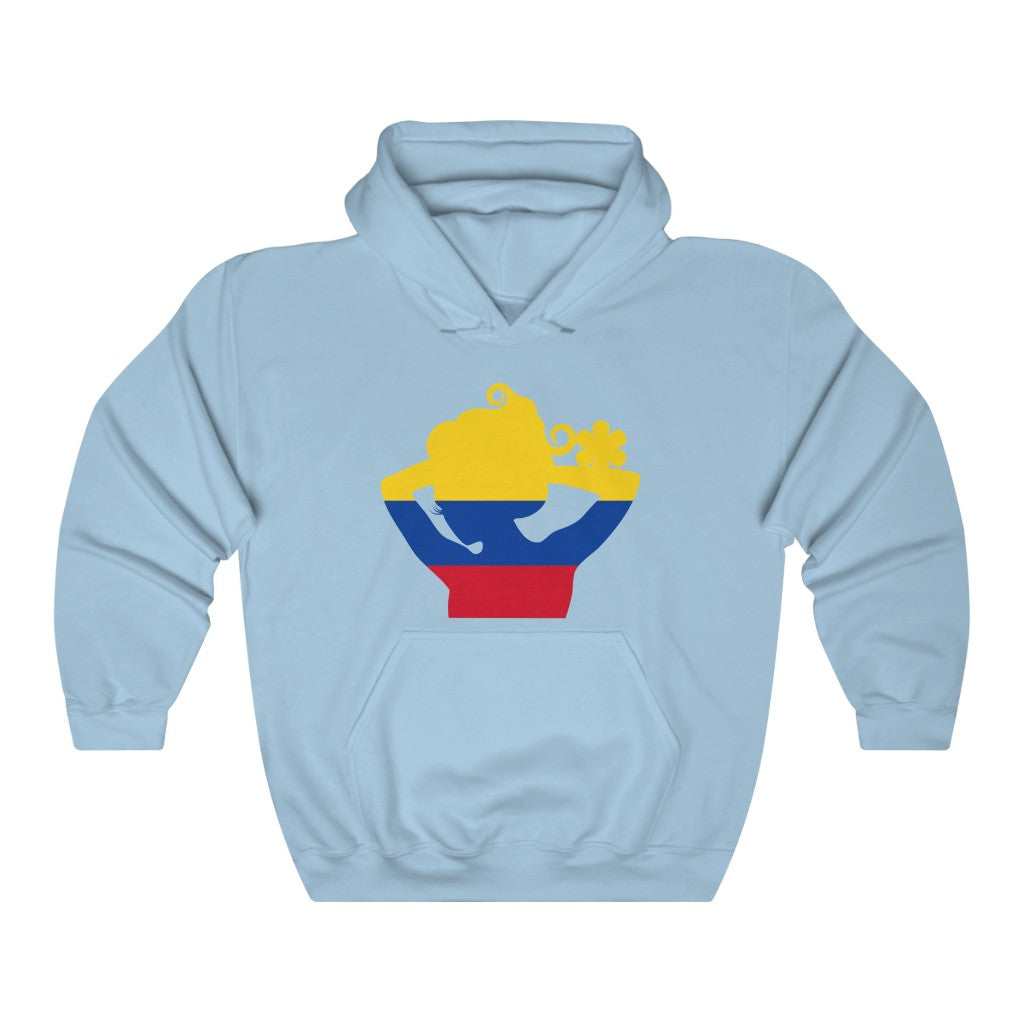 Colombia Lady Flag Hoodie Sweatshirt - Unisex