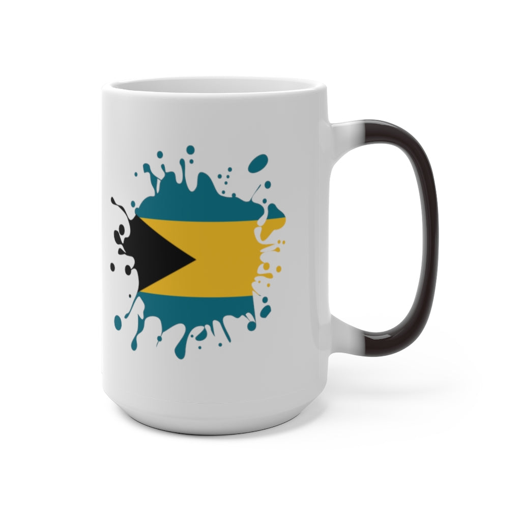 Bahamas Splat Color Changing Mug