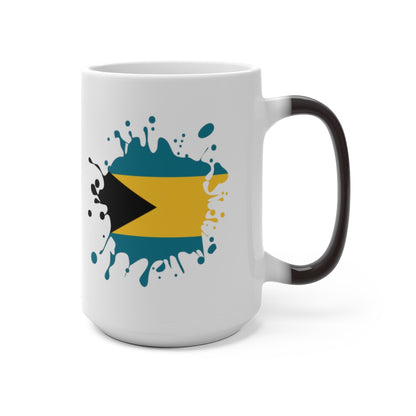 Bahamas Splat Color Changing Mug