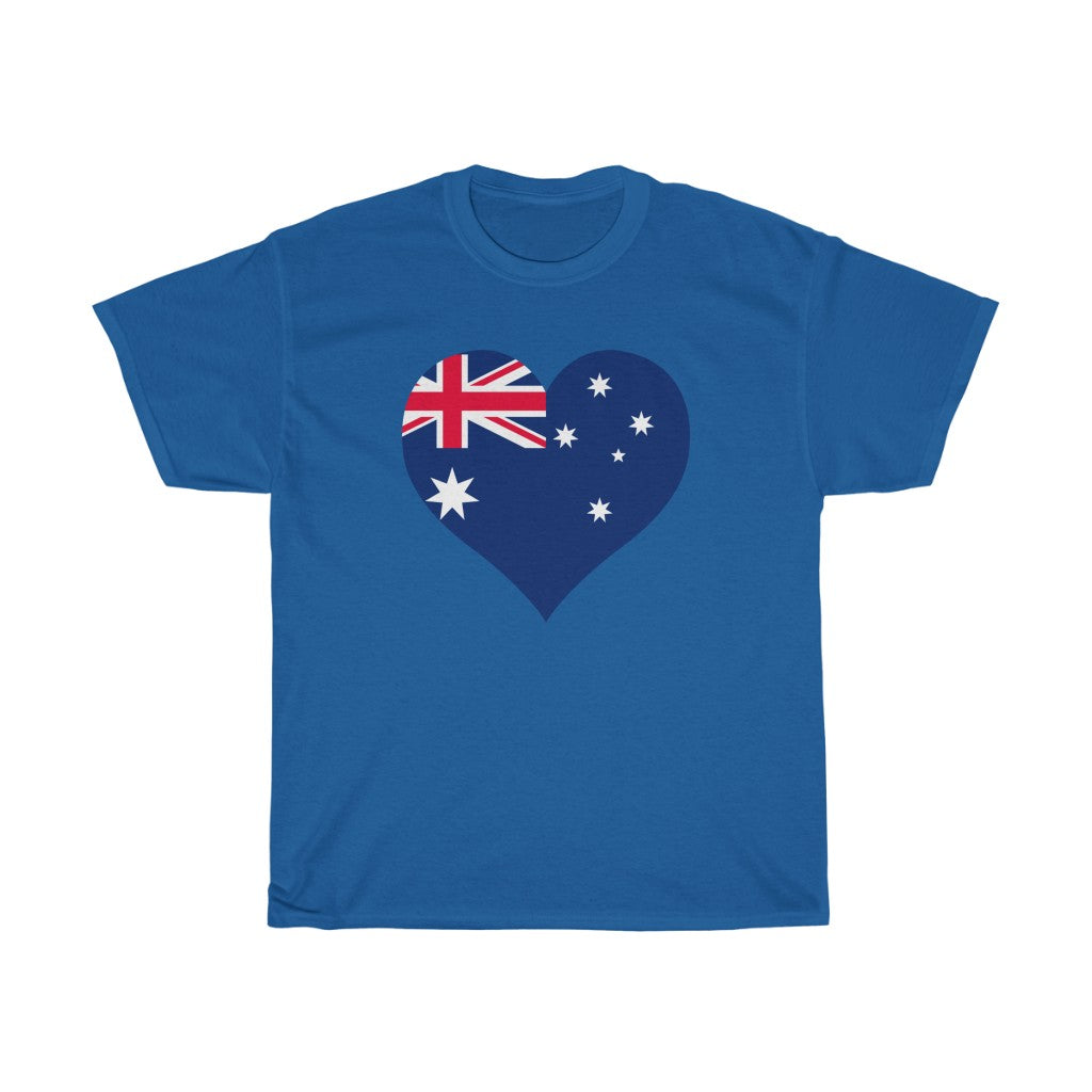 Australia Heart Flag Standard Tee - Unisex