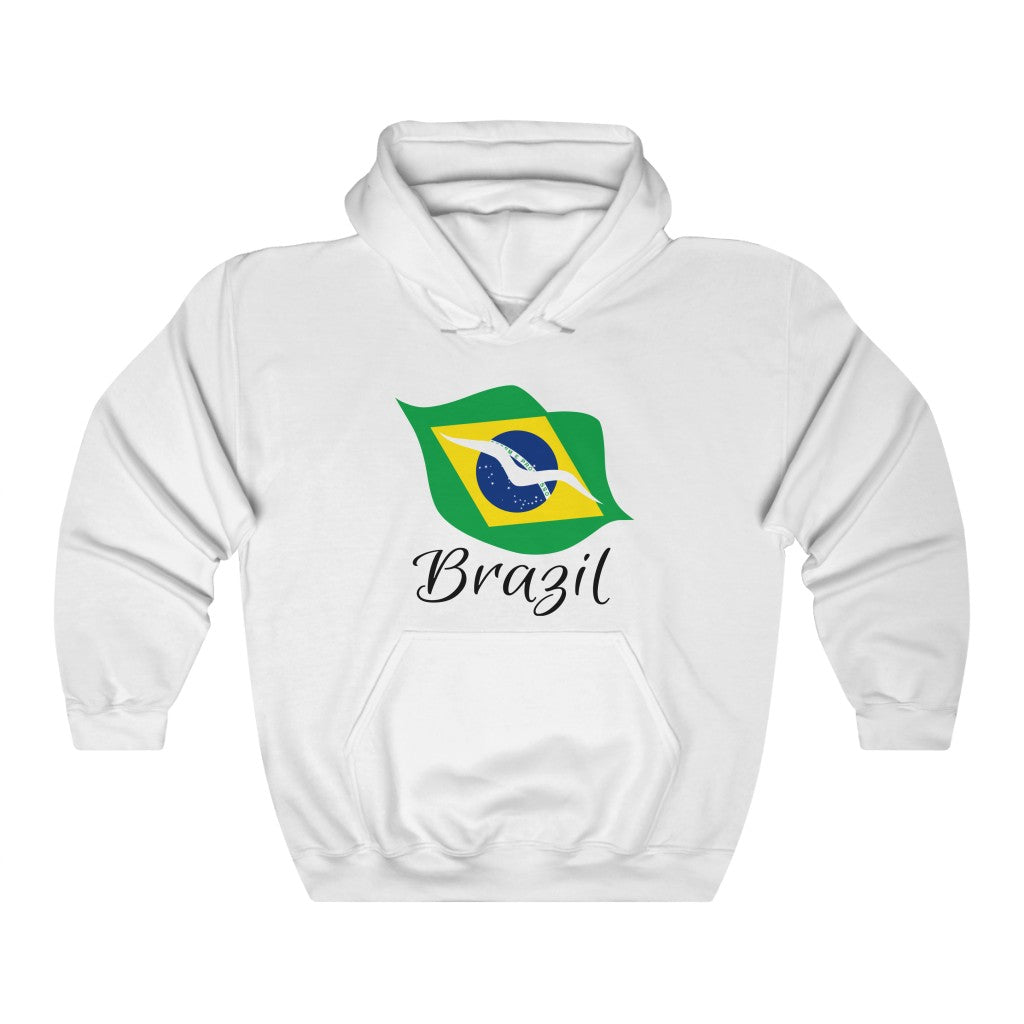 Brazil Lips Flag Hoodie Sweatshirt 1 - Unisex