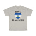 El Salvador Heart Flag Standard Tee 1 - Unisex
