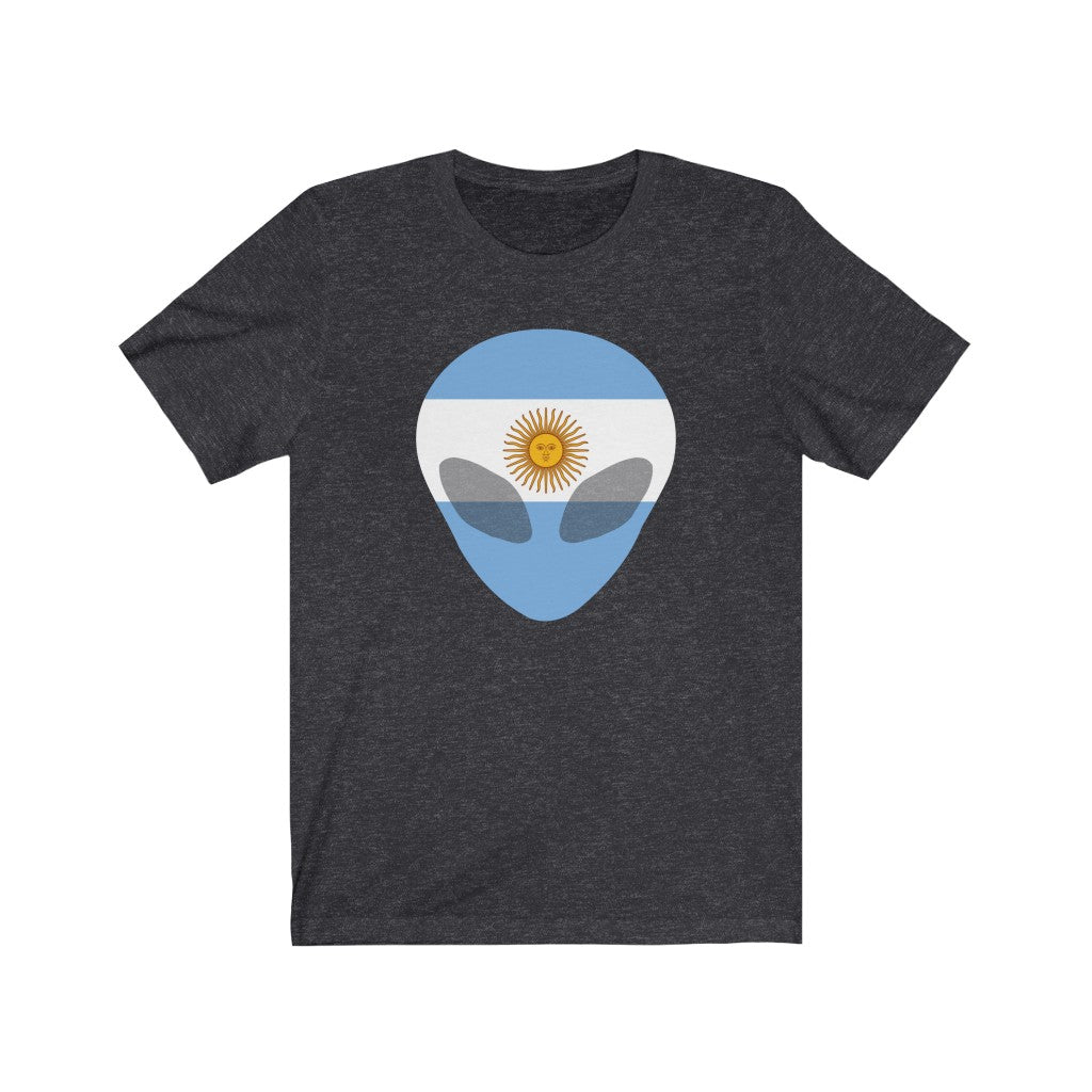 Argentina Alien Flag Premium Tee - Unisex