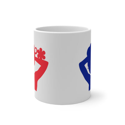France Lady Color Changing Mug