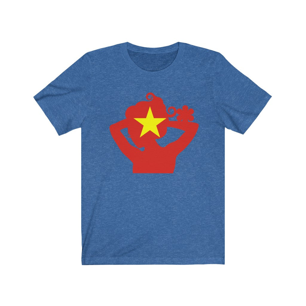 Vietnam Lady Flag Premium Tee - Unisex