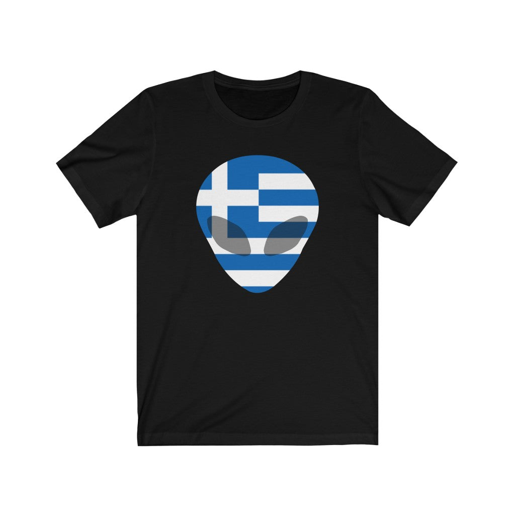 Greece Alien Flag Premium Tee - Unisex