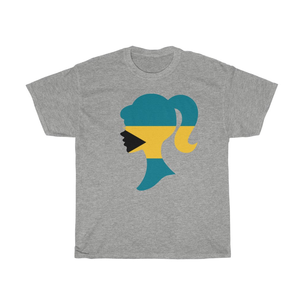 Bahamas Girl Flag Standard Tee - Unisex