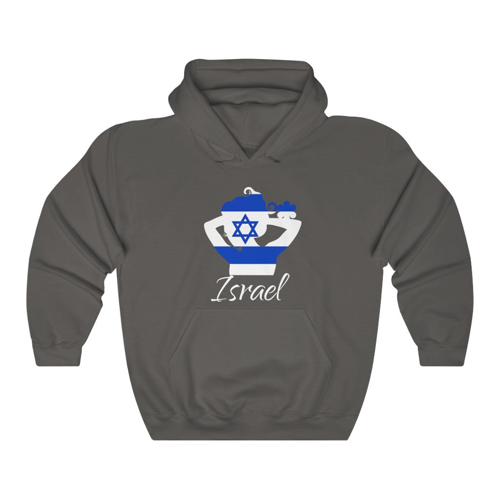 Israel Lady Flag Hoodie Sweatshirt 2 - Unisex