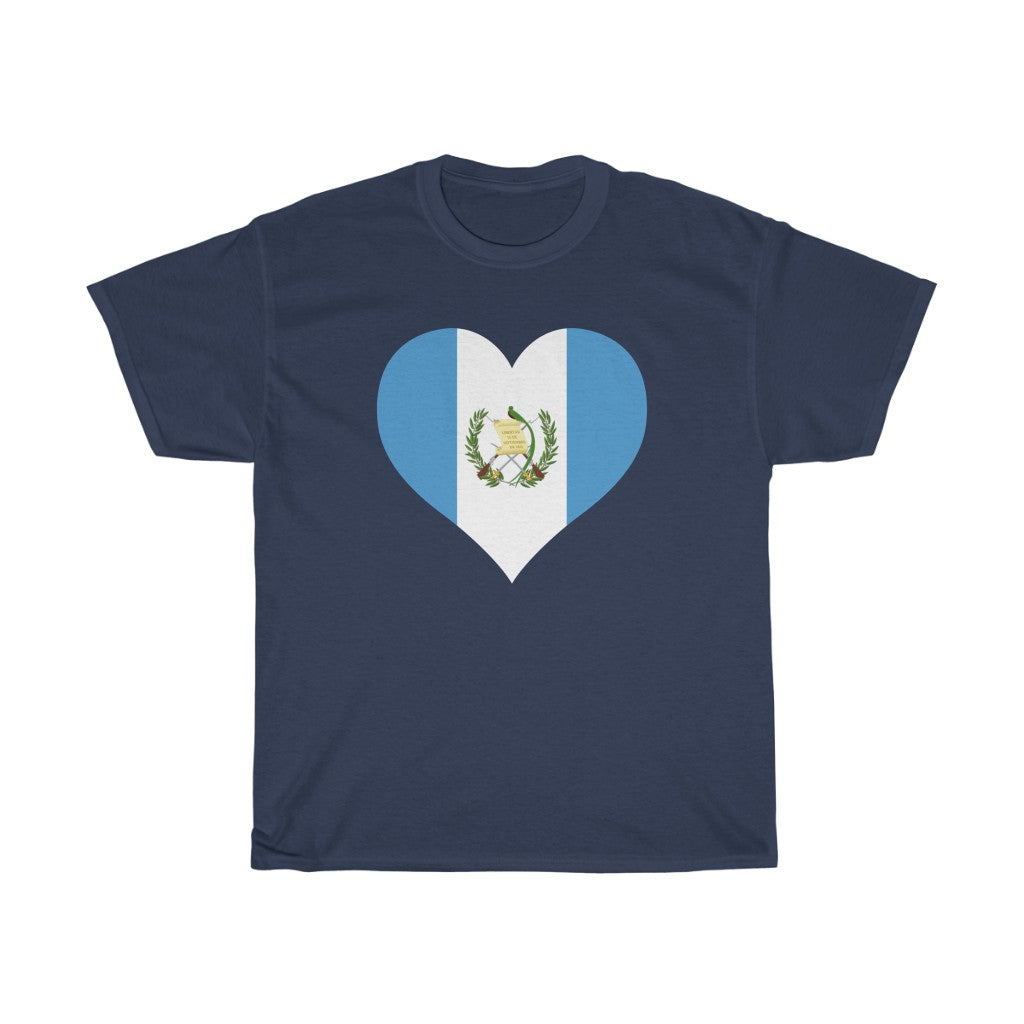 Guatemala Heart Flag Standard Tee - Unisex
