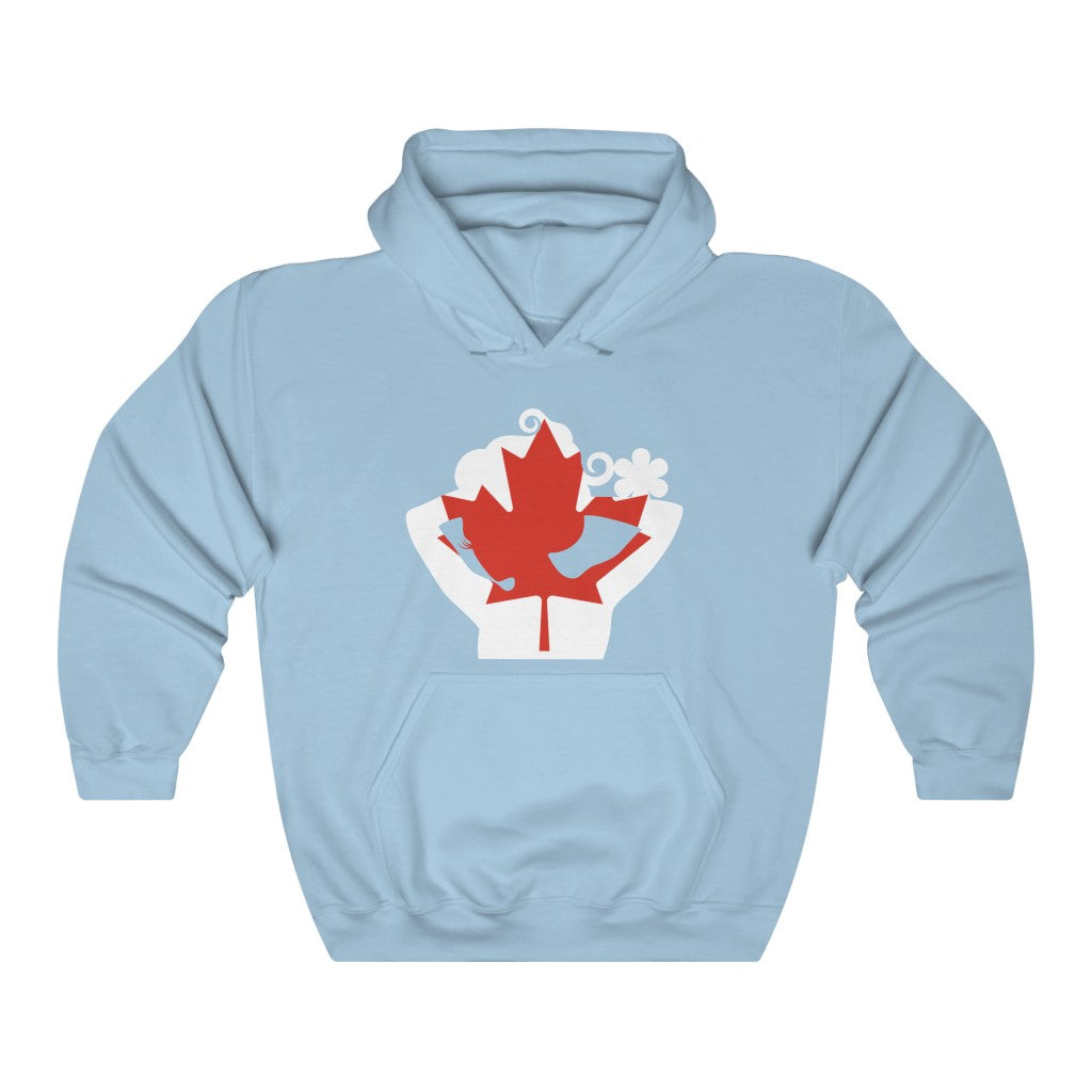 Canada Lady Flag Hoodie Sweatshirt - Unisex