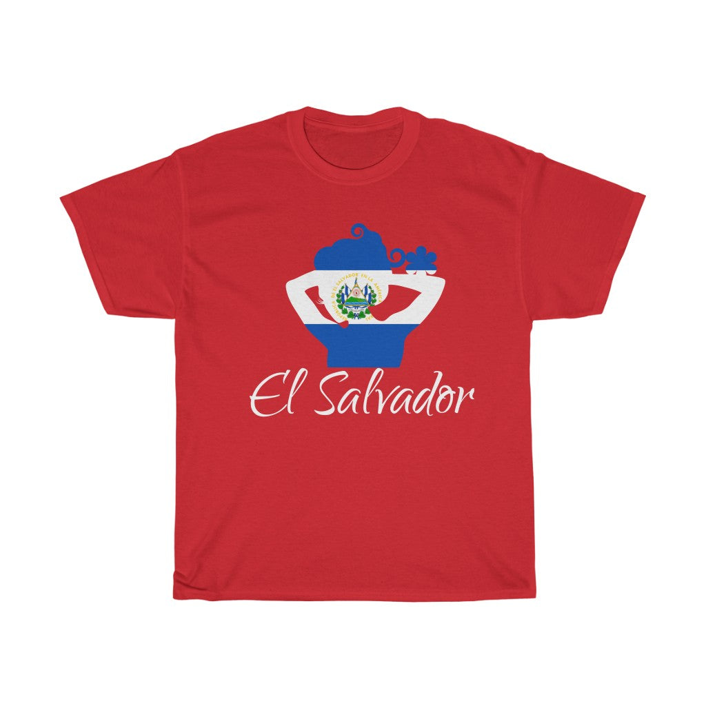 El Salvador Lady Flag Standard Tee 2 - Unisex