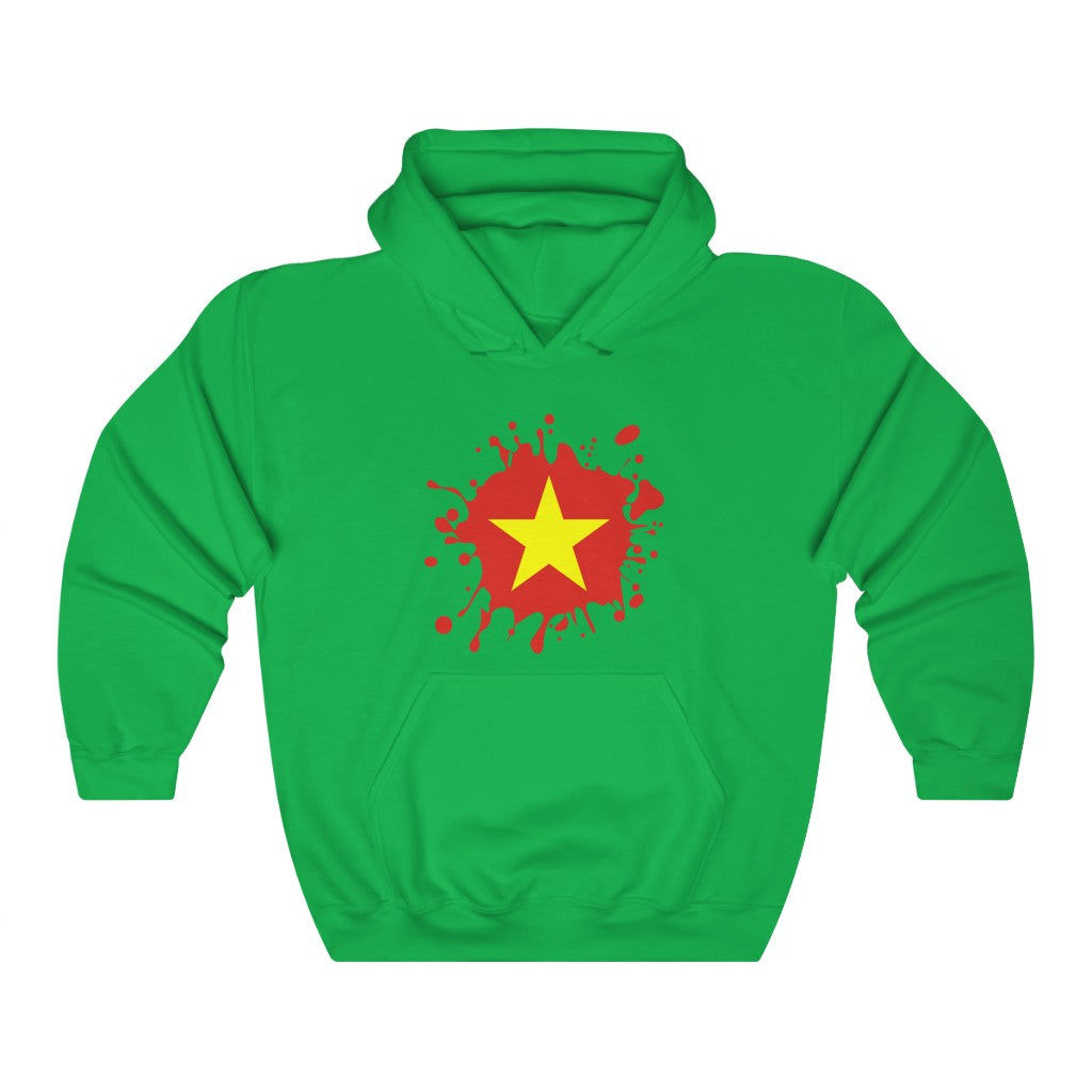 Vietnam Splat Flag Hoodie Sweatshirt - Unisex