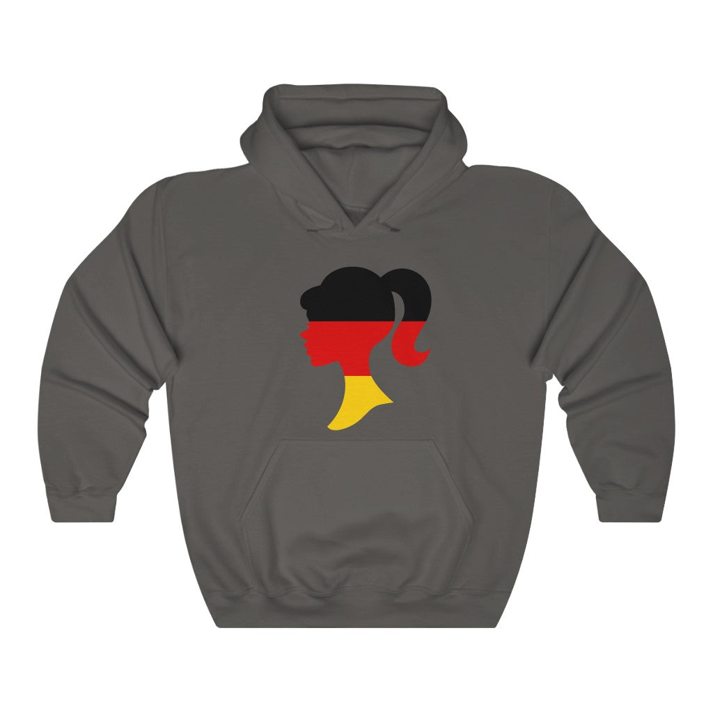 Germany Girl Flag Hoodie Sweatshirt - Unisex