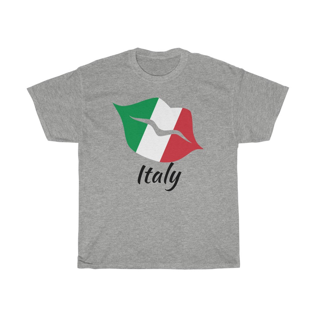 Italy Lips Flag Standard Tee 1 - Unisex