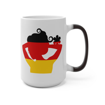 Germany Lady Color Changing Mug
