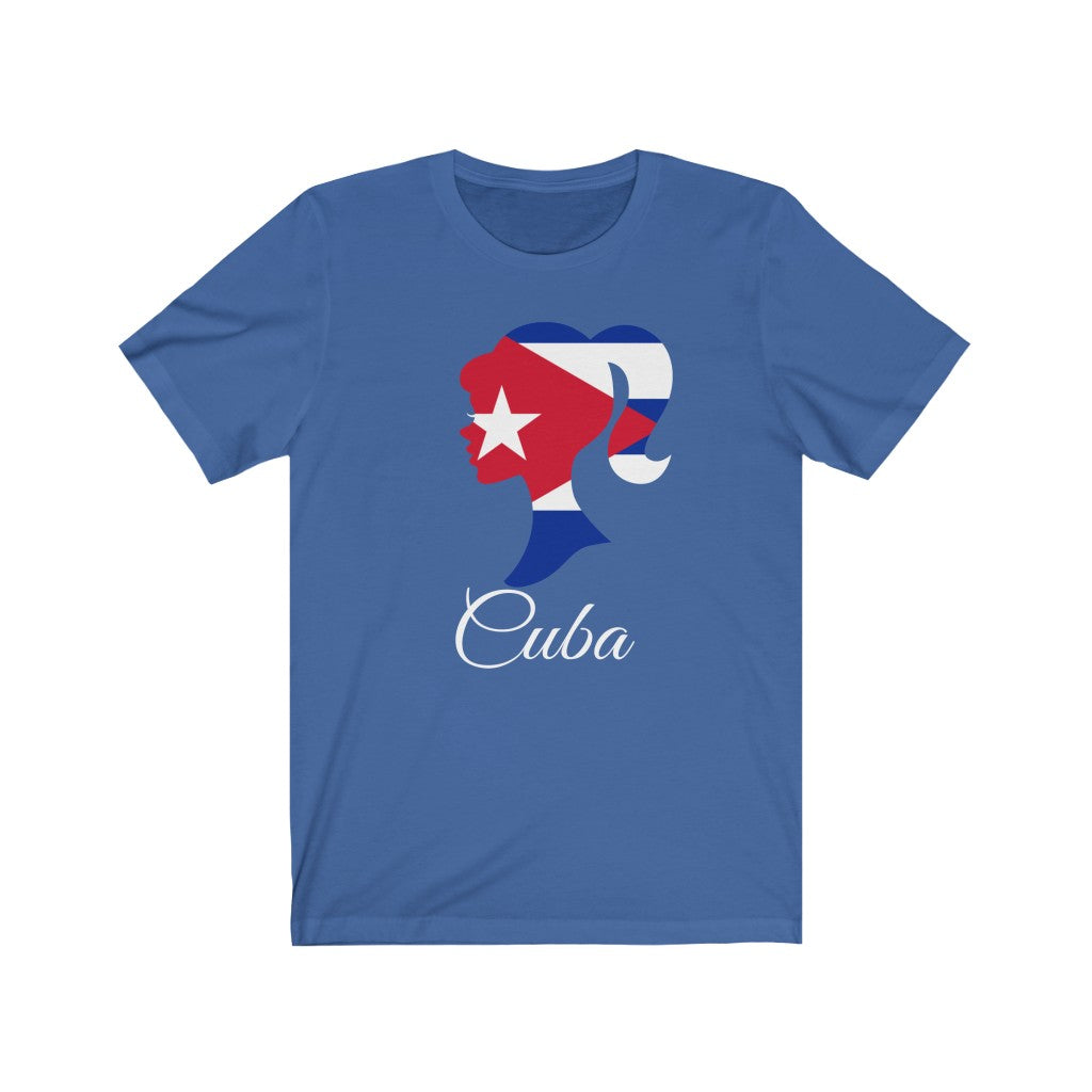 Cuba Girl Flag Premium Tee 2 - Unisex
