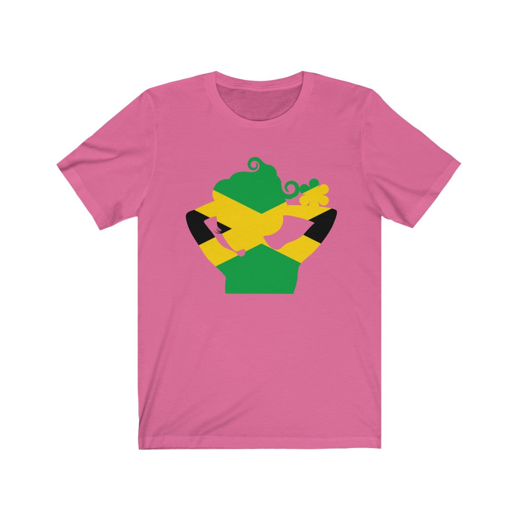 Jamaica Lady Flag Premium Tee - Unisex