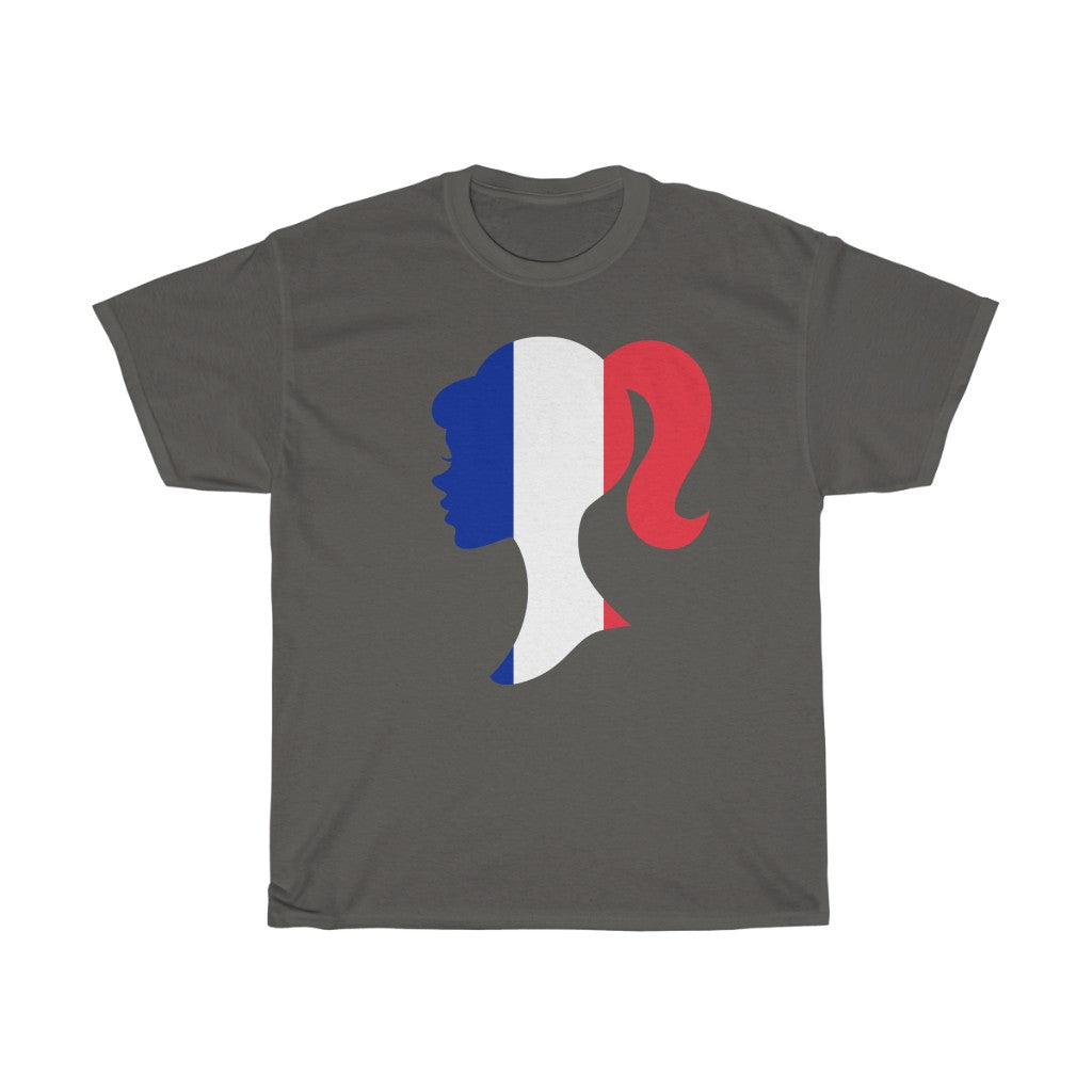 France Girl Flag Standard Tee - Unisex