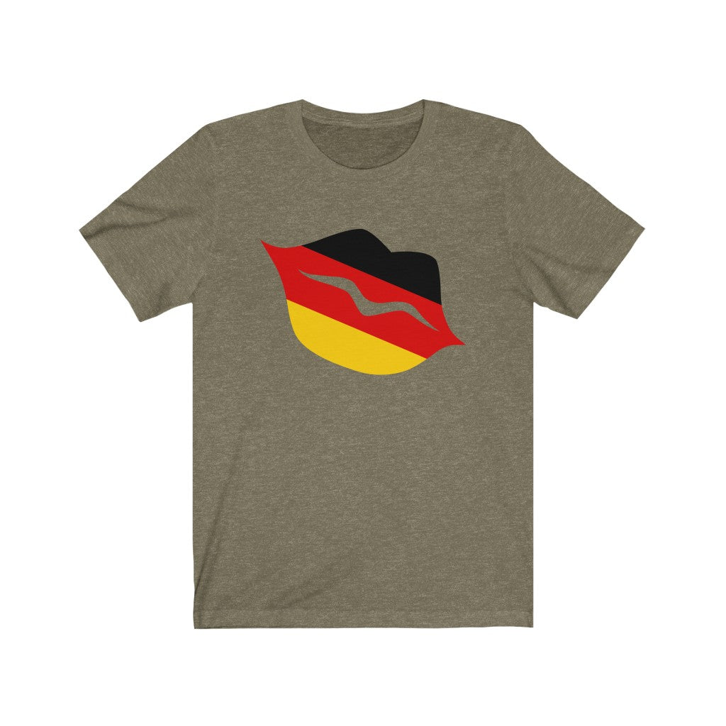 Germany Lips Flag Premium Tee - Unisex