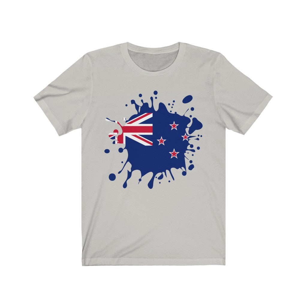 New Zealand Splat Flag Premium Tee - Unisex