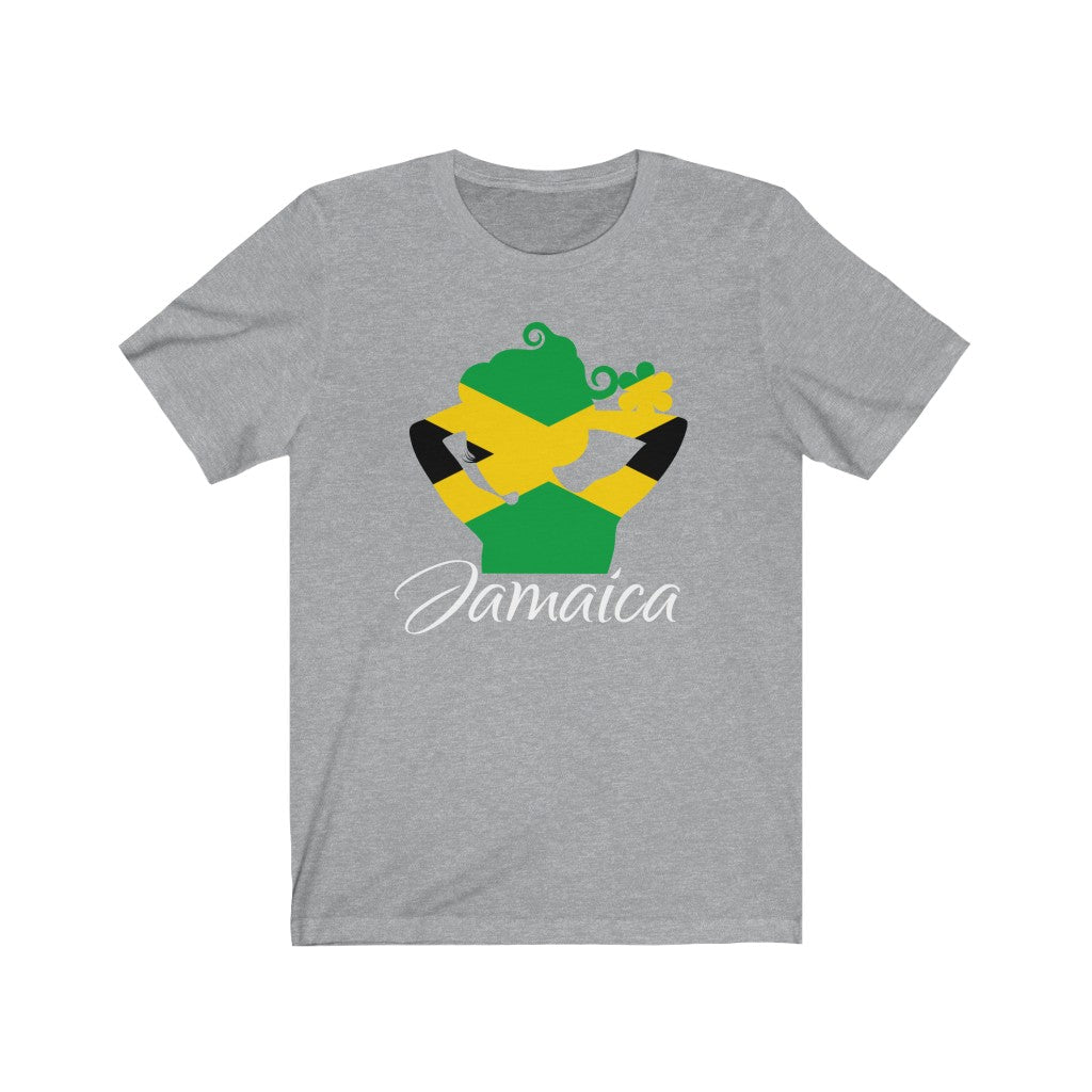 Jamaica Lady Flag Premium Tee 2 - Unisex