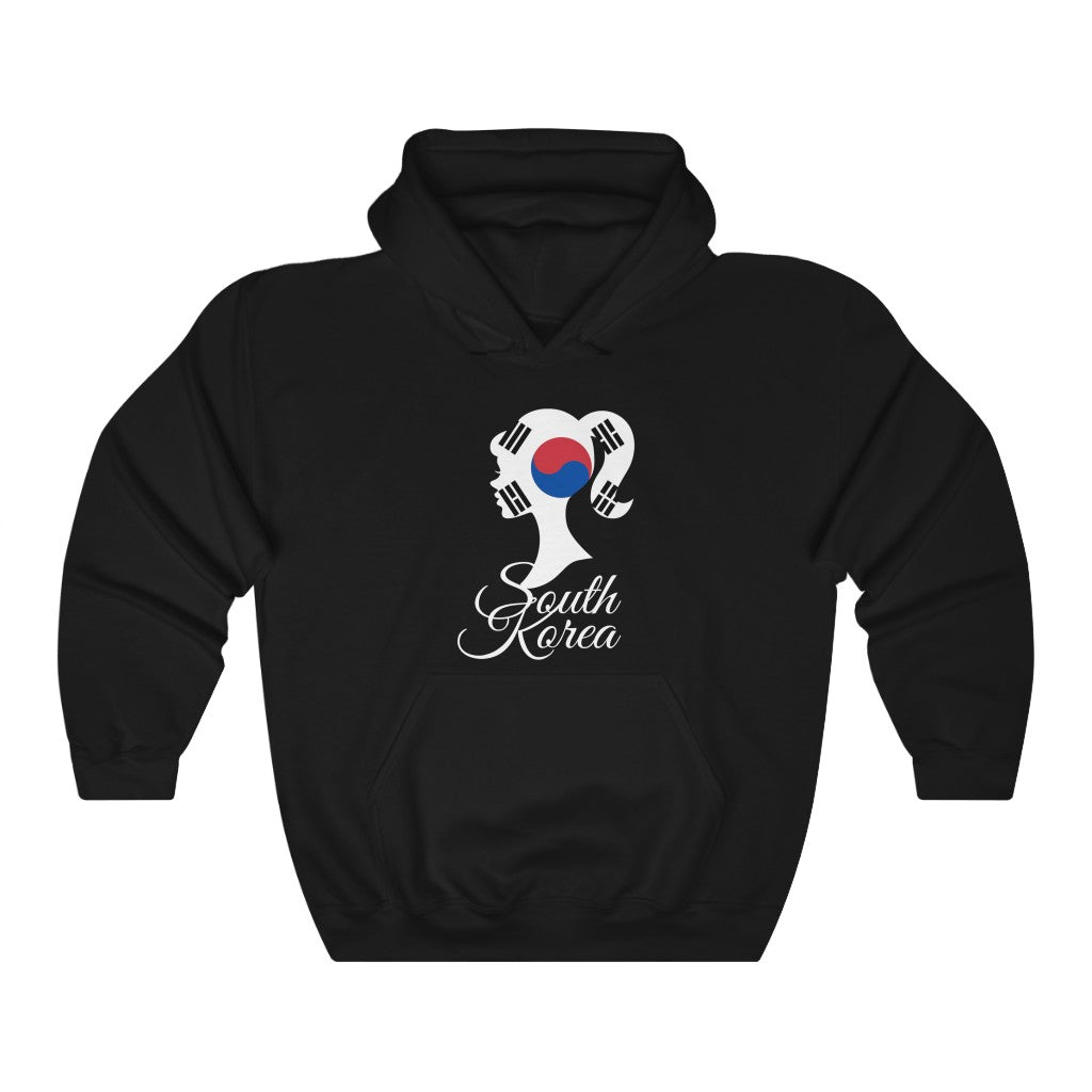 South Korea Girl Flag Hoodie Sweatshirt 2 - Unisex