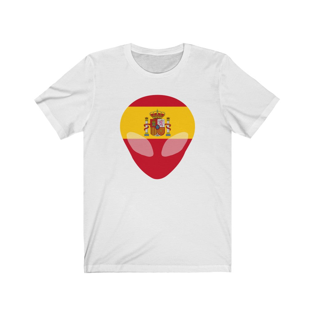 Spain Alien Flag Premium Tee - Unisex