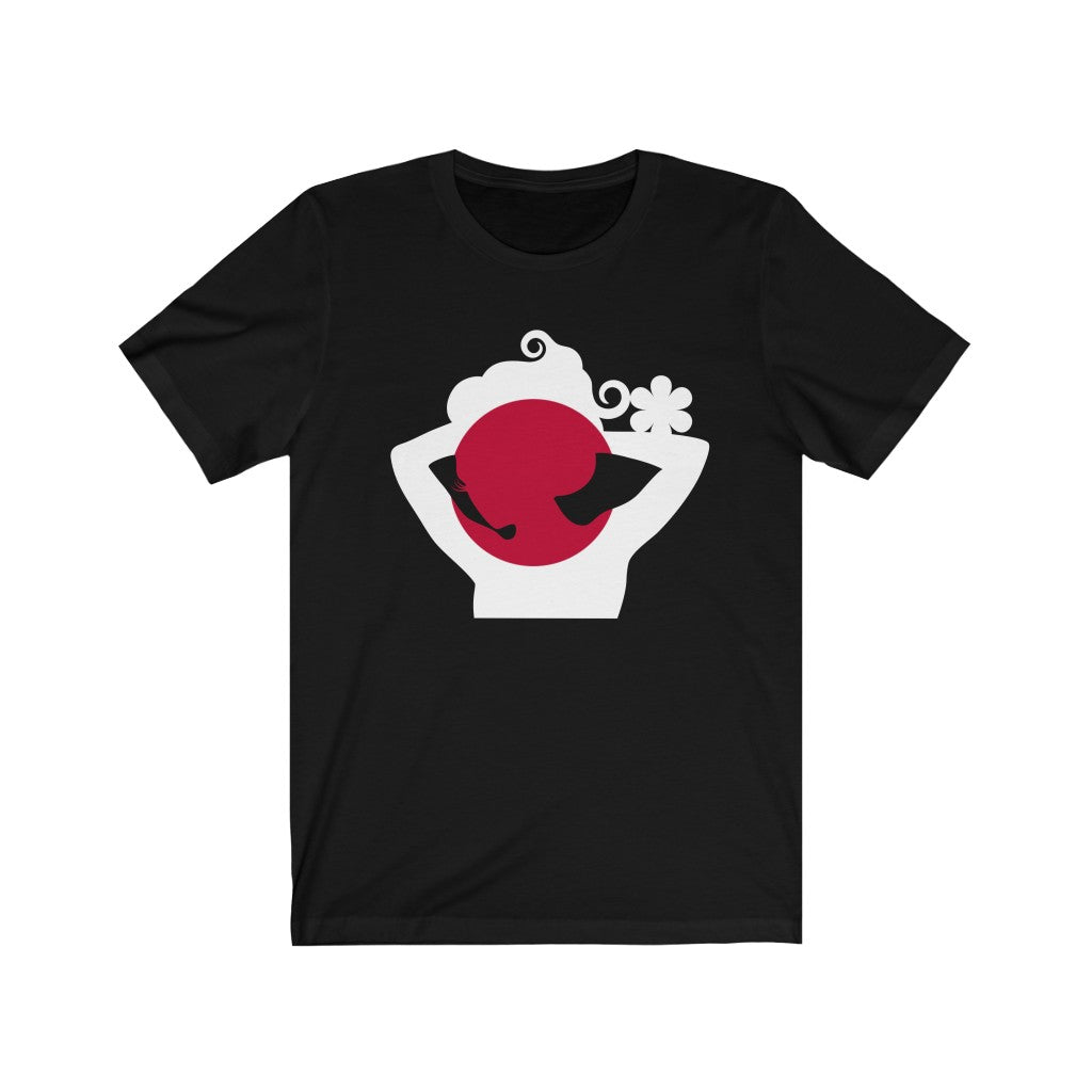 Japan Lady Flag Premium Tee - Unisex