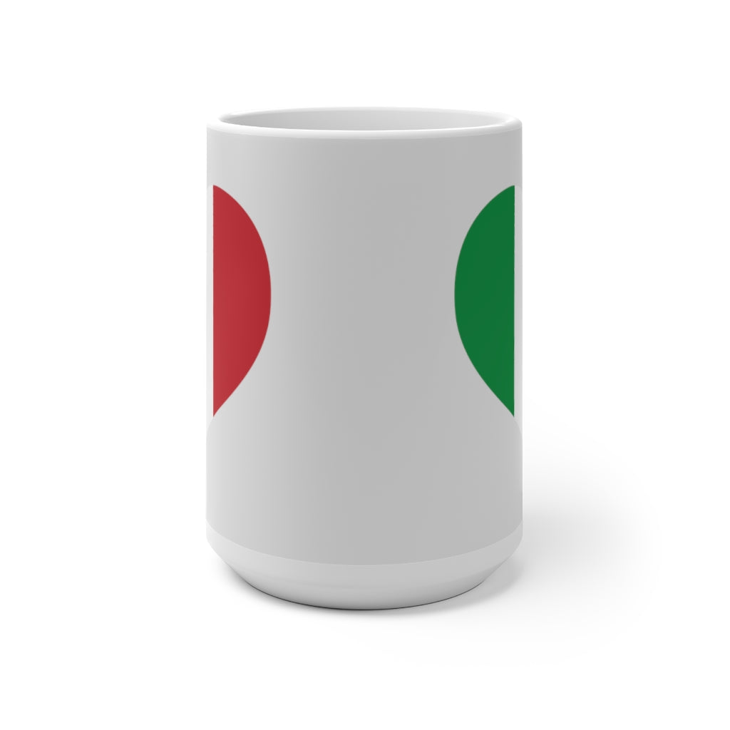 Italy Heart Color Changing Mug