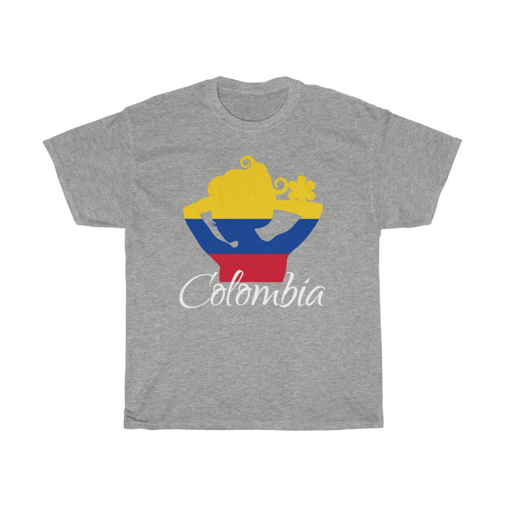Colombia Lady Flag Standard Tee 2 - Unisex