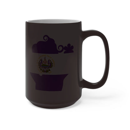 El Salvador Lady Color Changing Mug