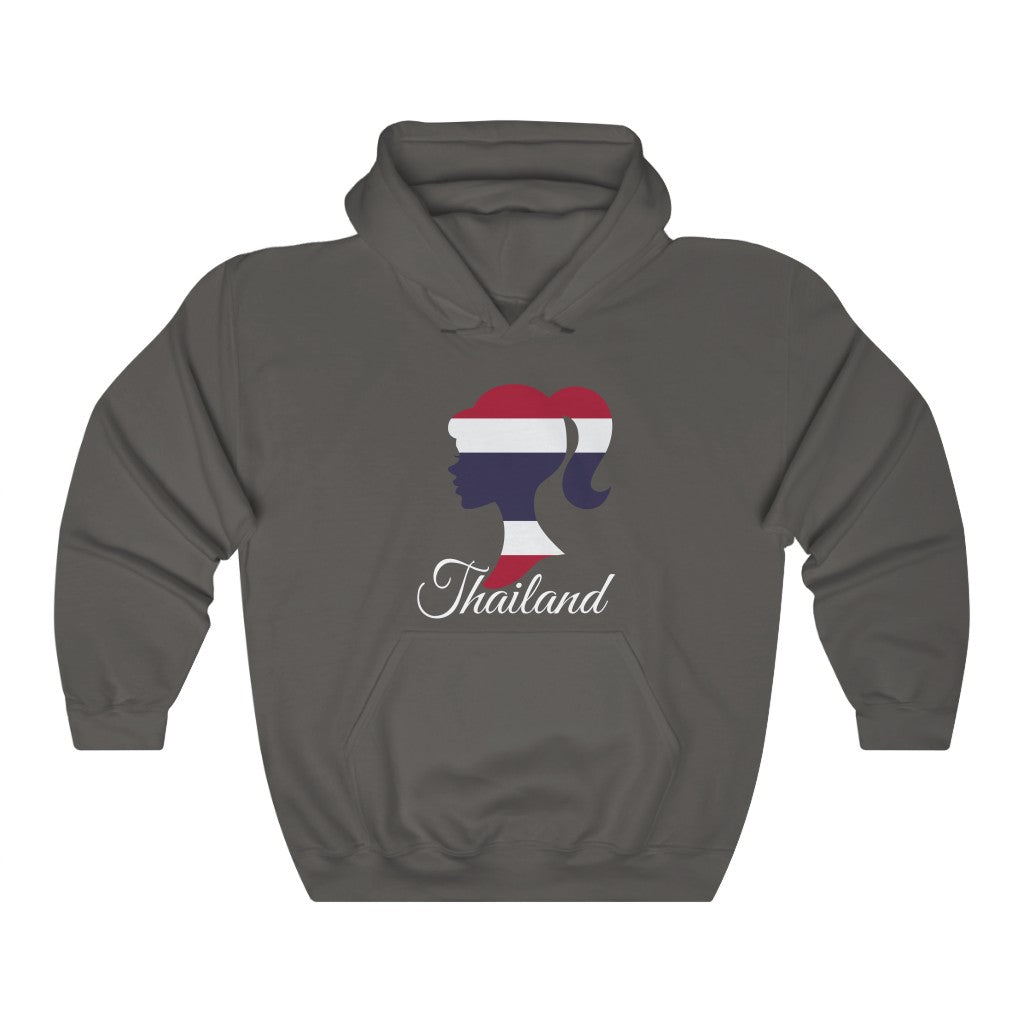 Thailand Girl Flag Hoodie Sweatshirt 2 - Unisex